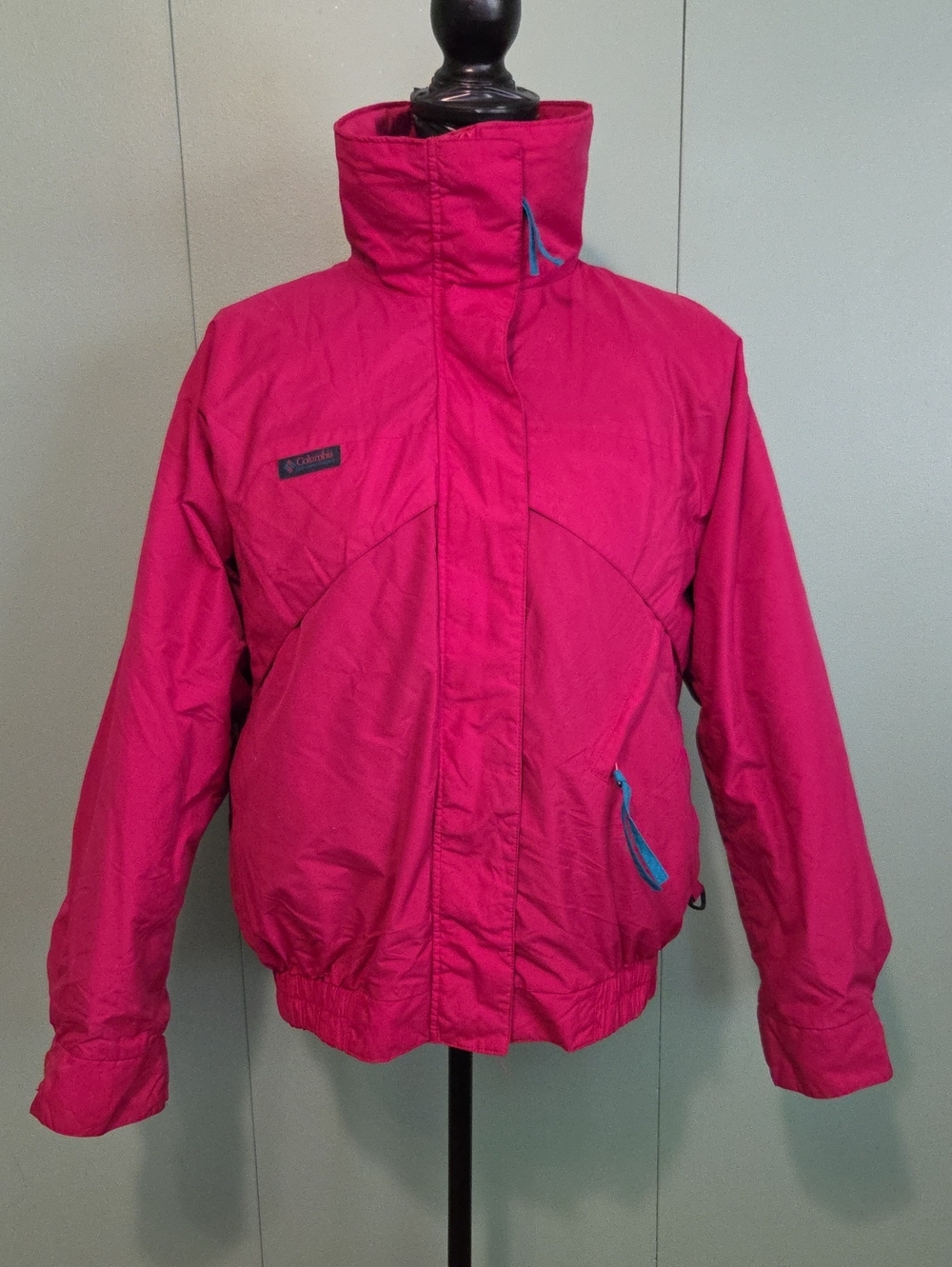 Vintage Columbia Pink Puffer Jacket Size Large